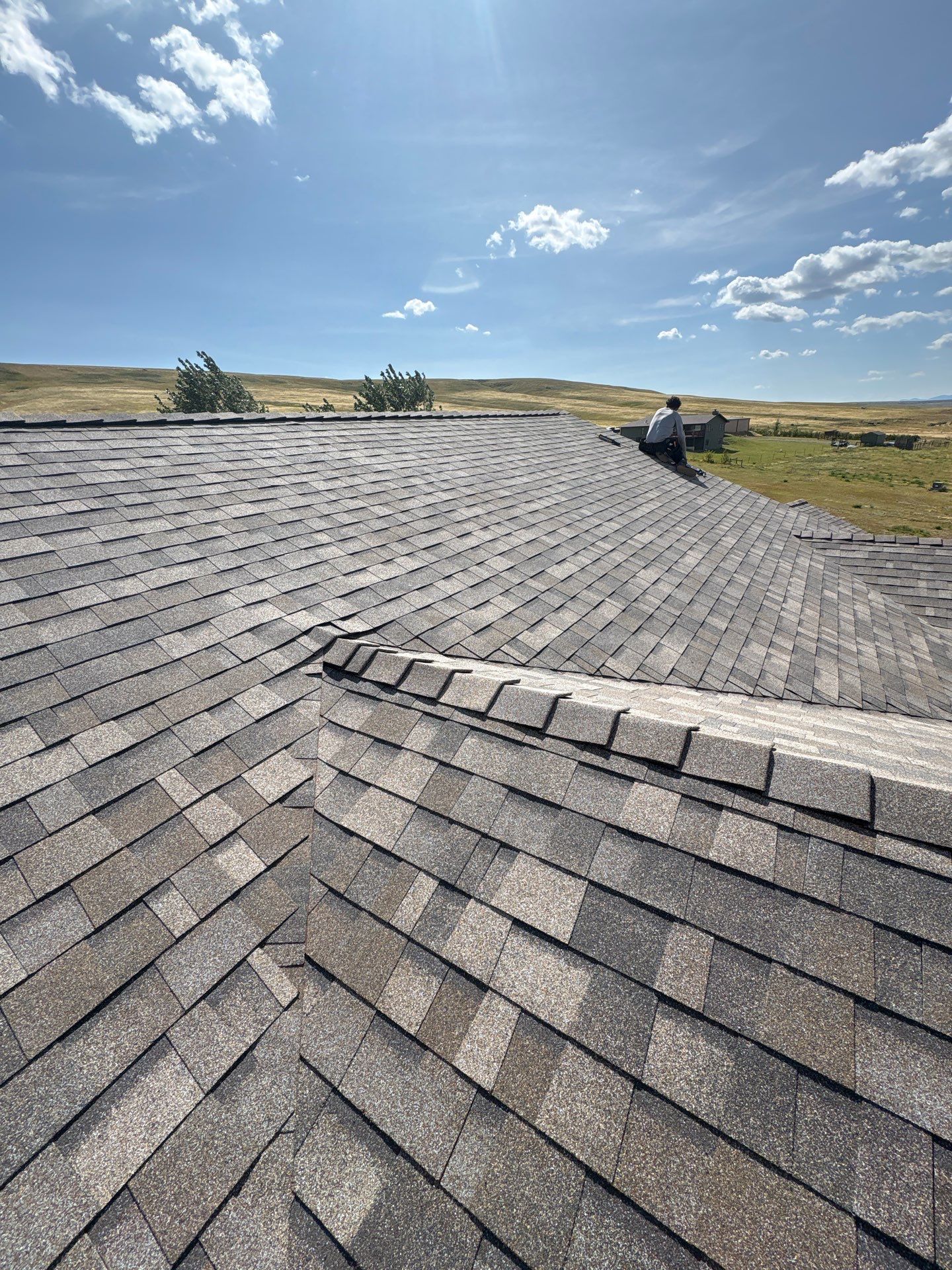Owens Corning Architectural Shingle Roof Replacement in Great Falls by KQC Roofing