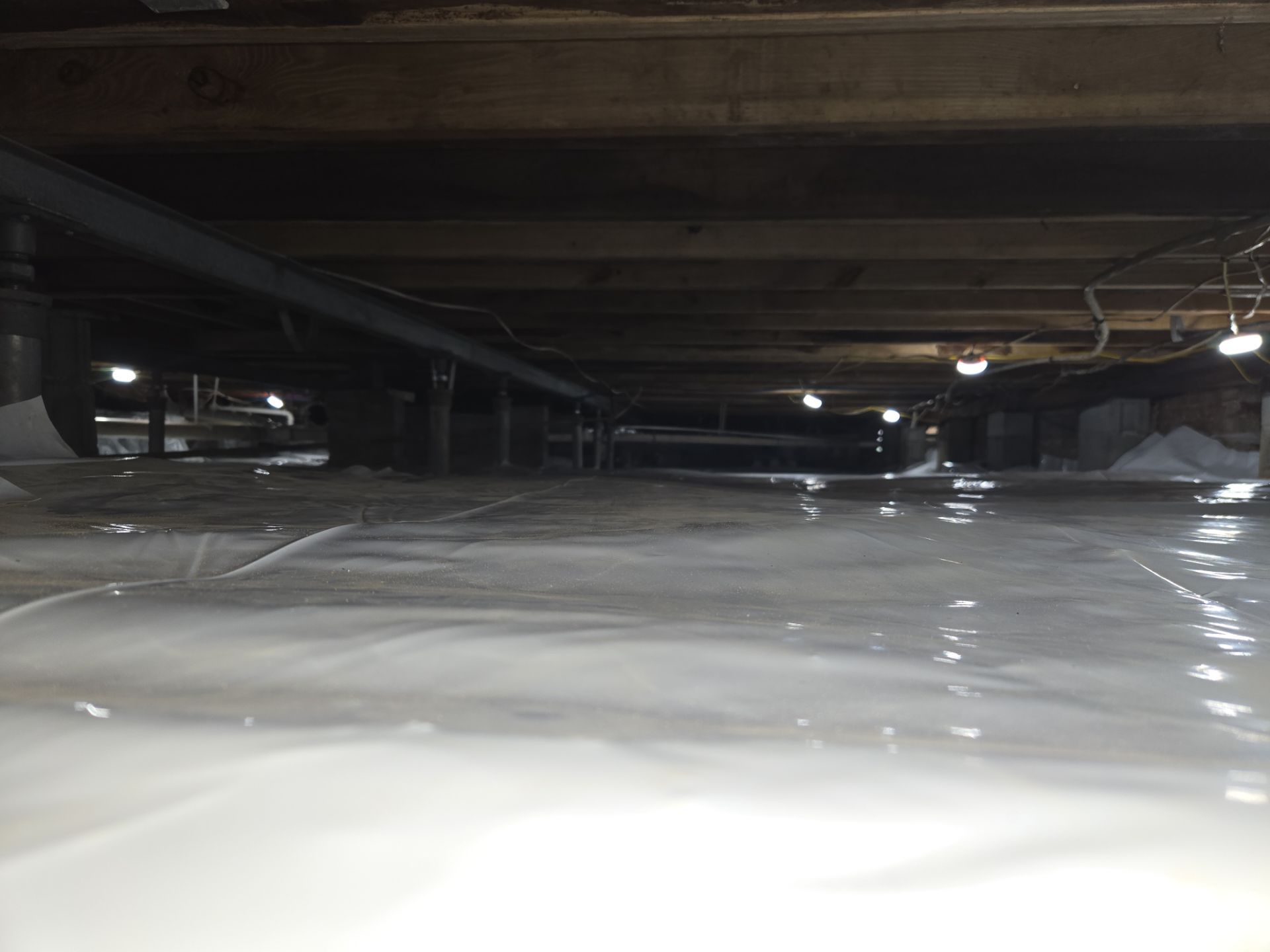 Project in Suffolk by Patriot Crawl Space Repairs