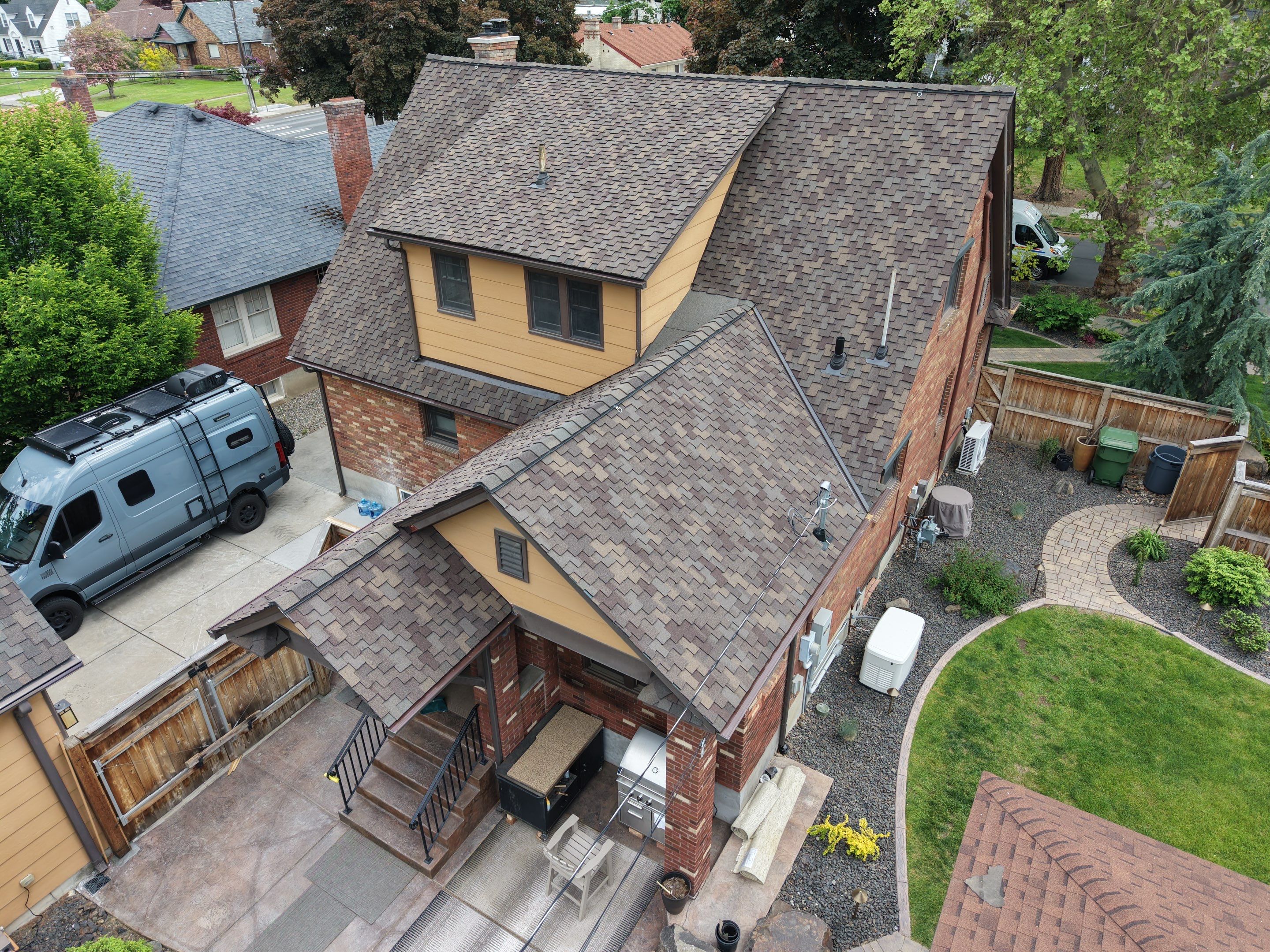 Complete Residential Roof Replacement and Shingle Installation in Spokane by Alpine Roofing