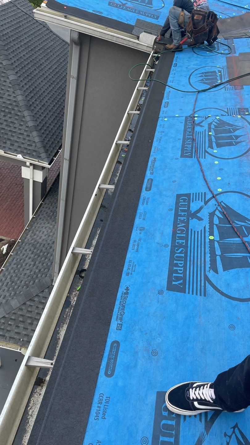 Commercial Roofing Installation using Roof Replacement by American Roofing & Construction LLC