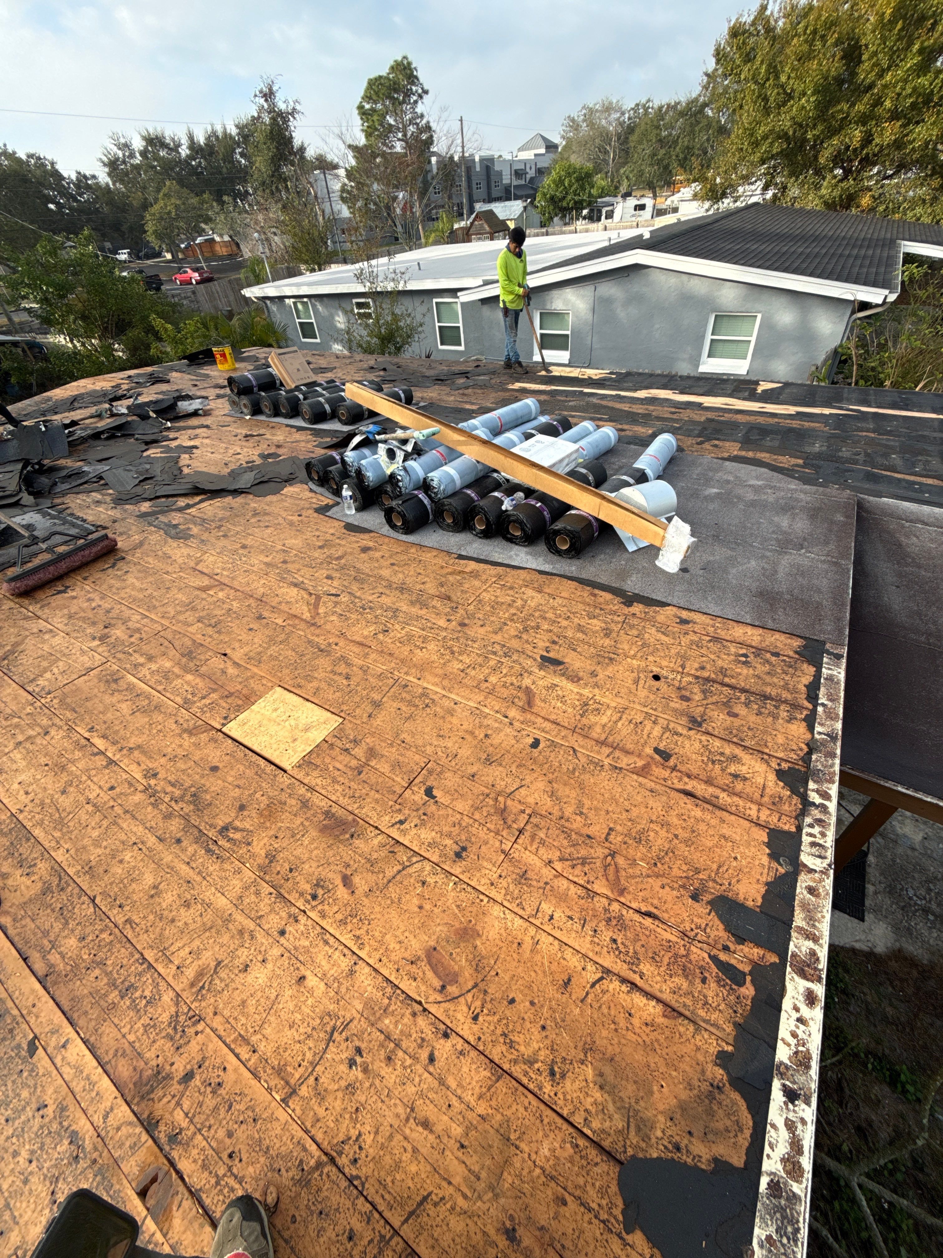 Project in St. Petersburg 33702 by Mitchell Roofing Company LLC 