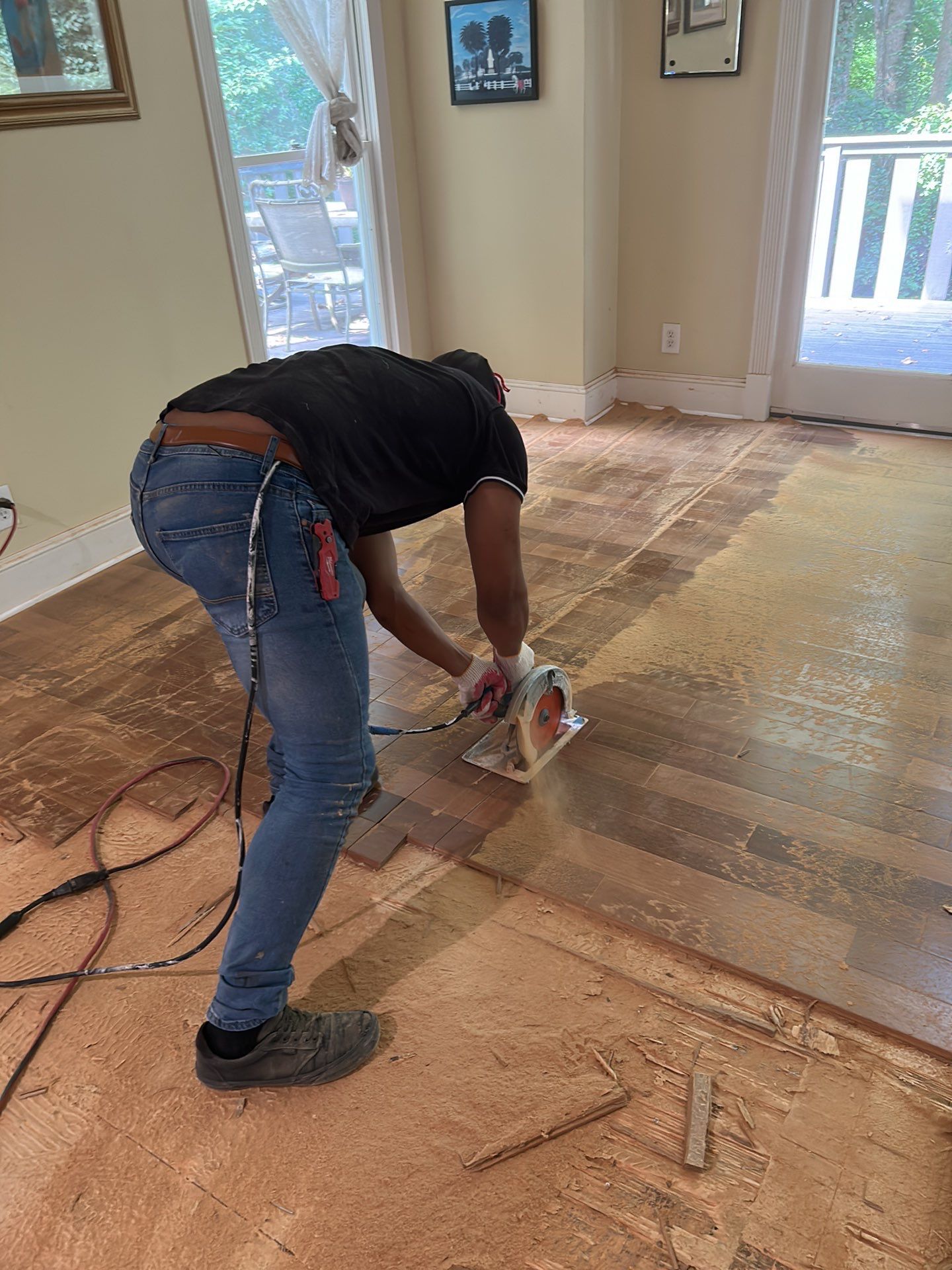 Beautiful Brazillian Teak by Footprints Floors of East Atlanta