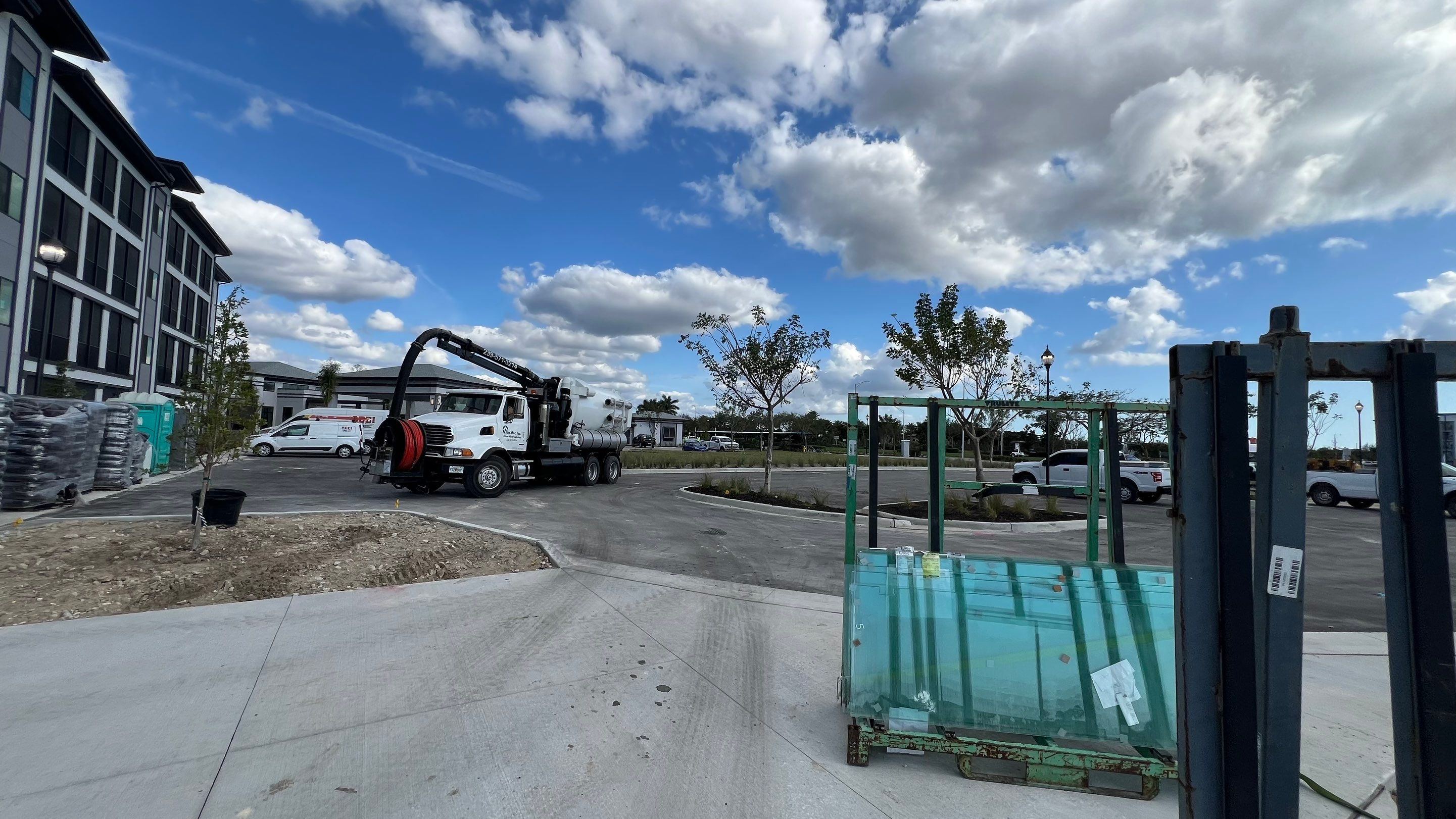 New Construction Stormwater Catch Basin Cleaning by Don Mar, Inc. Storm Water Solutions
