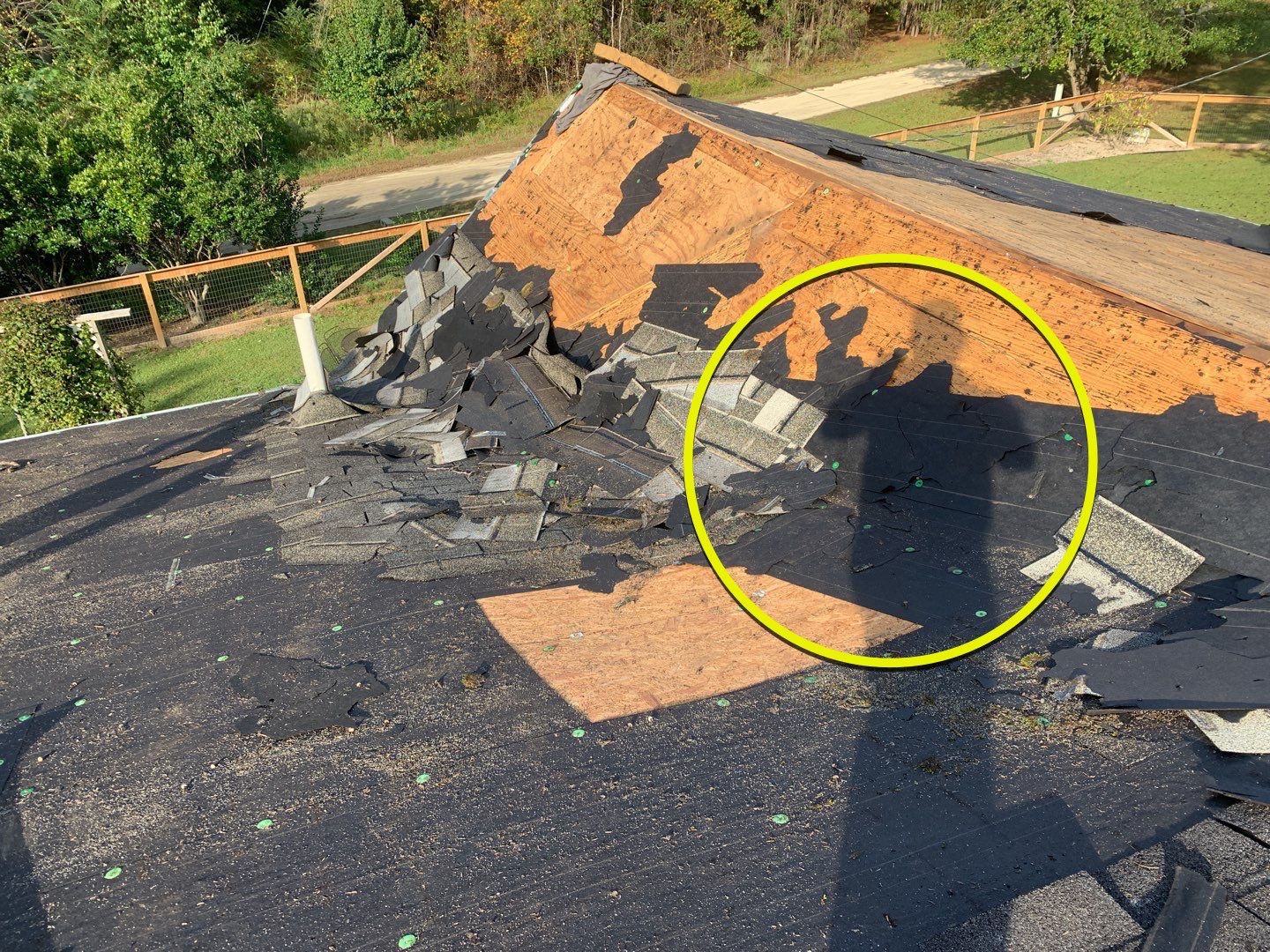 Residential Roofing Installation using Roof Installation by American Roofing NC