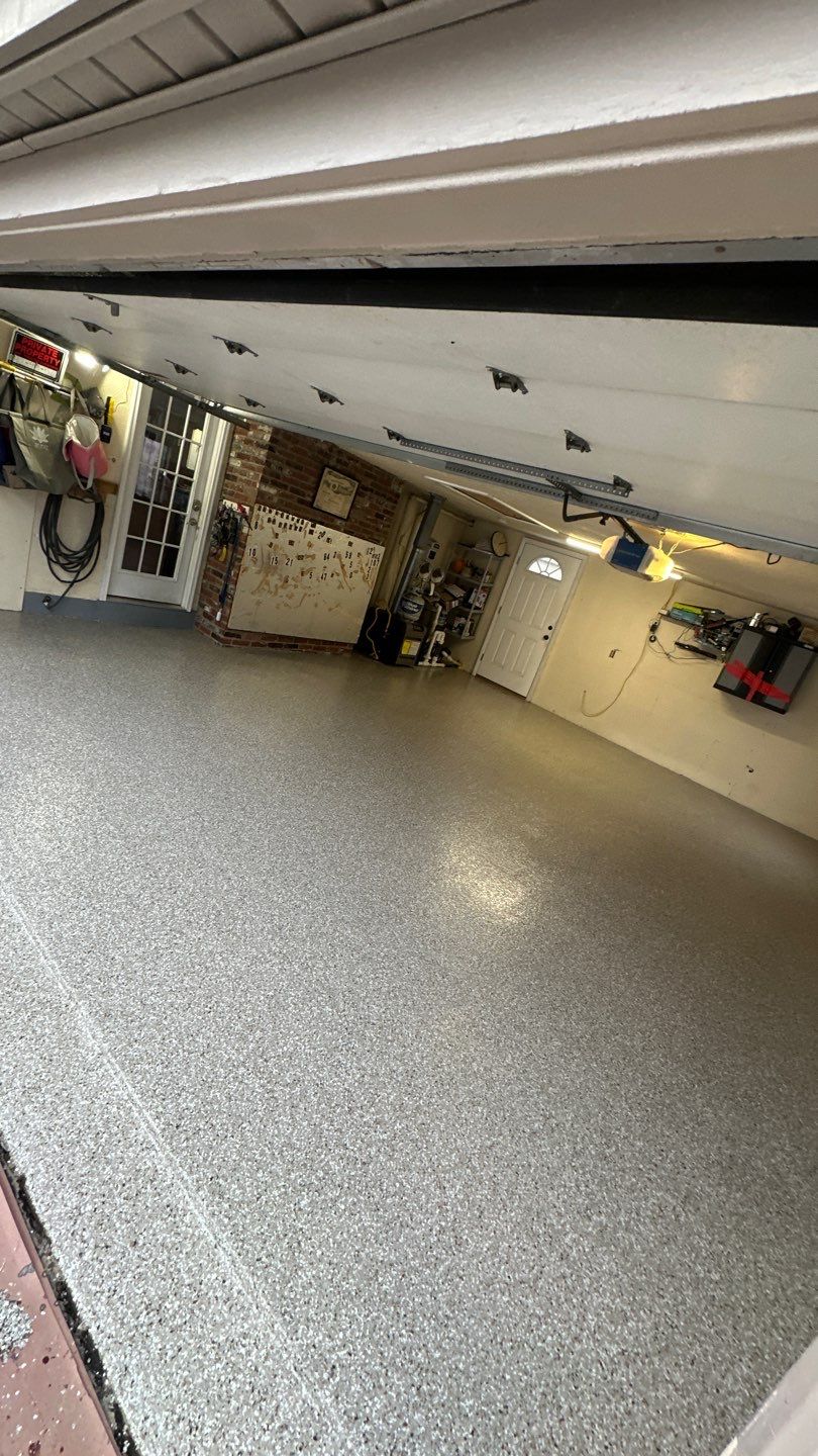 Shoreline Garage Project in Wexford by Floors in a Day, Inc