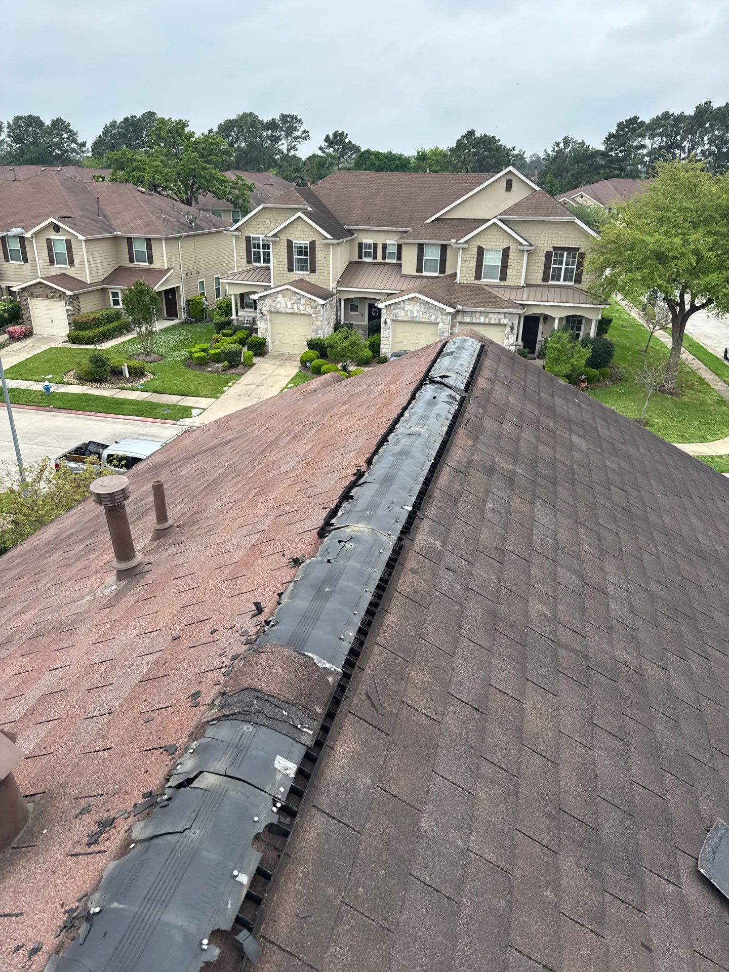 Roof Repairs Project in Tomball, TX by Proud Roofing