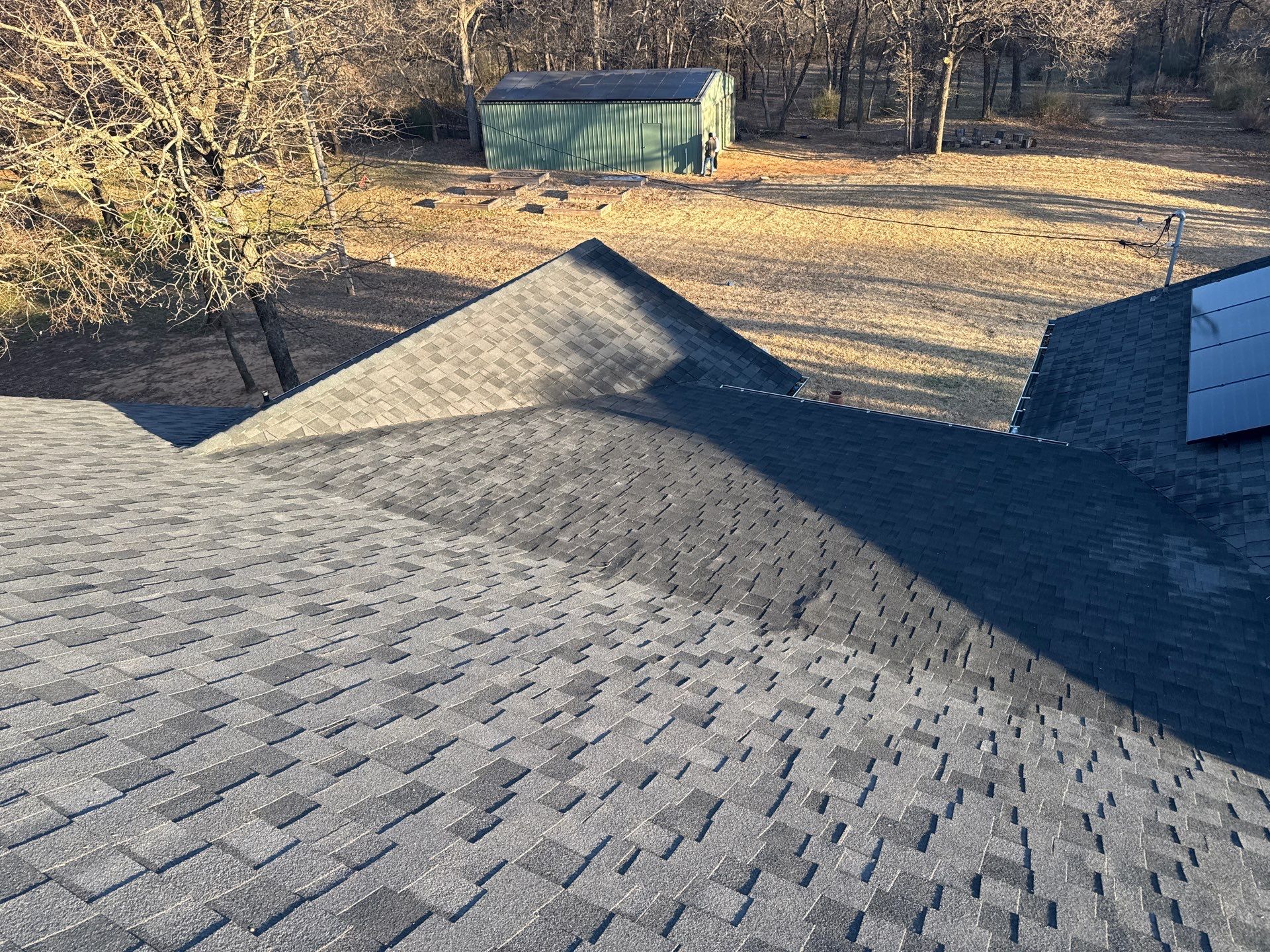 Metal Roof Replacement & Solar Reset in Edmond, OK by 5Coat Roofing & Construction
