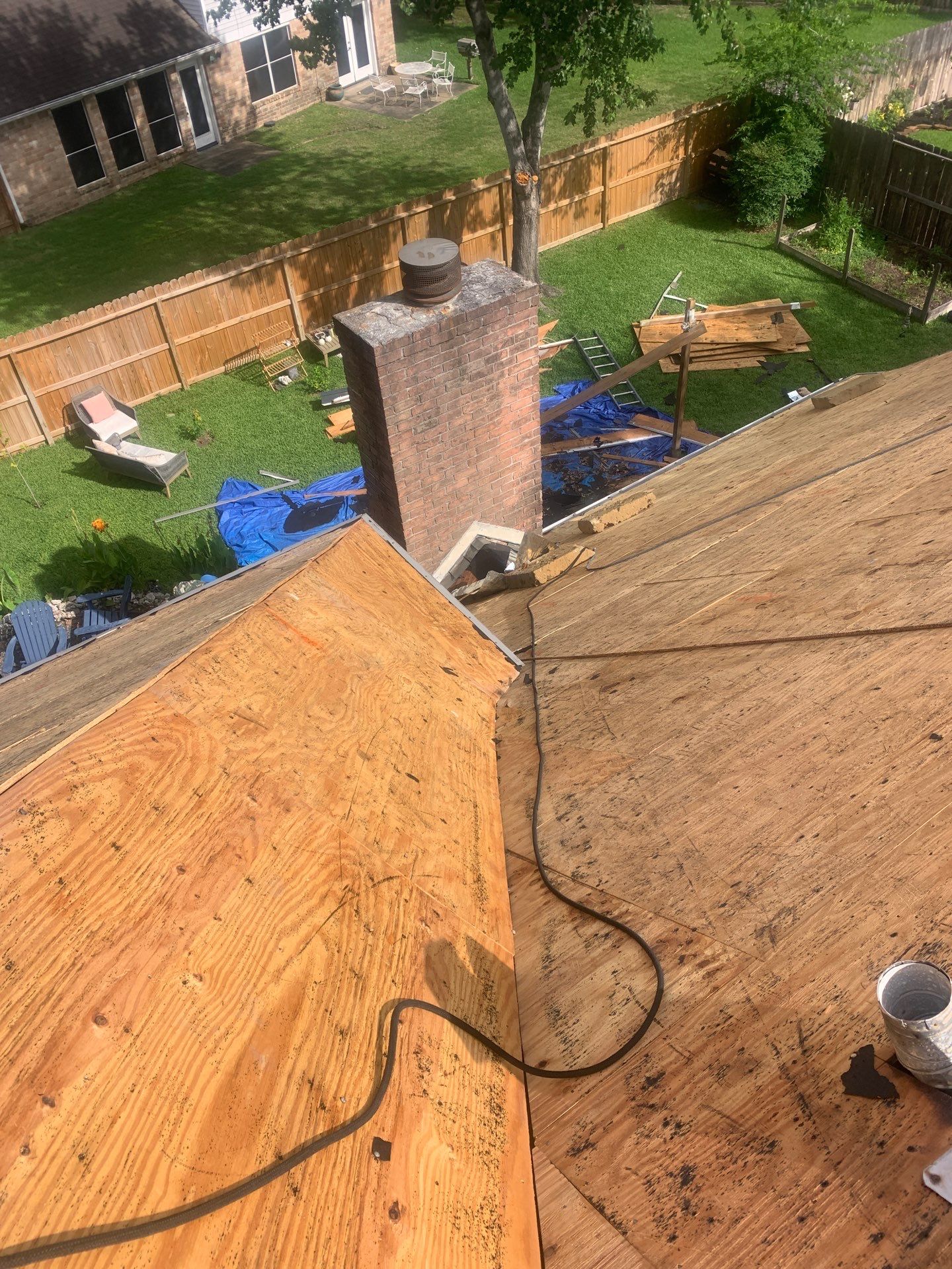 Project in Houston by OTNT ROOFING