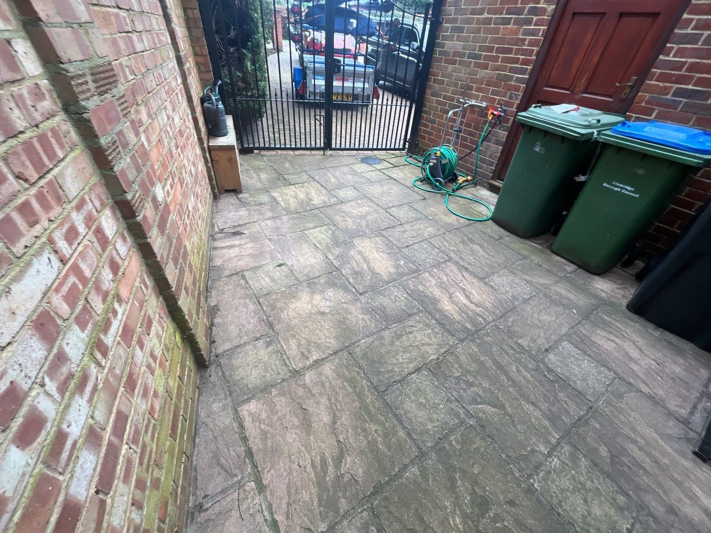 Exterior Clean - Roof - Patio - Driveway using Mosmatic FSC and Biocide by Ges Exterior Cleaning ltd
