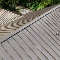 24ga 1.5" Snap-Lock Medium Bronze  by Total Roofing System The Metal Roof Experts