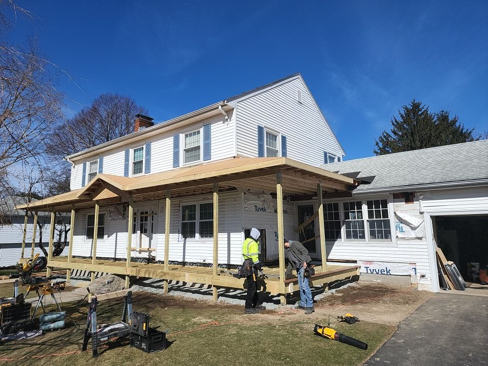 Siding Installation using James Hardie by UBrothers Construction