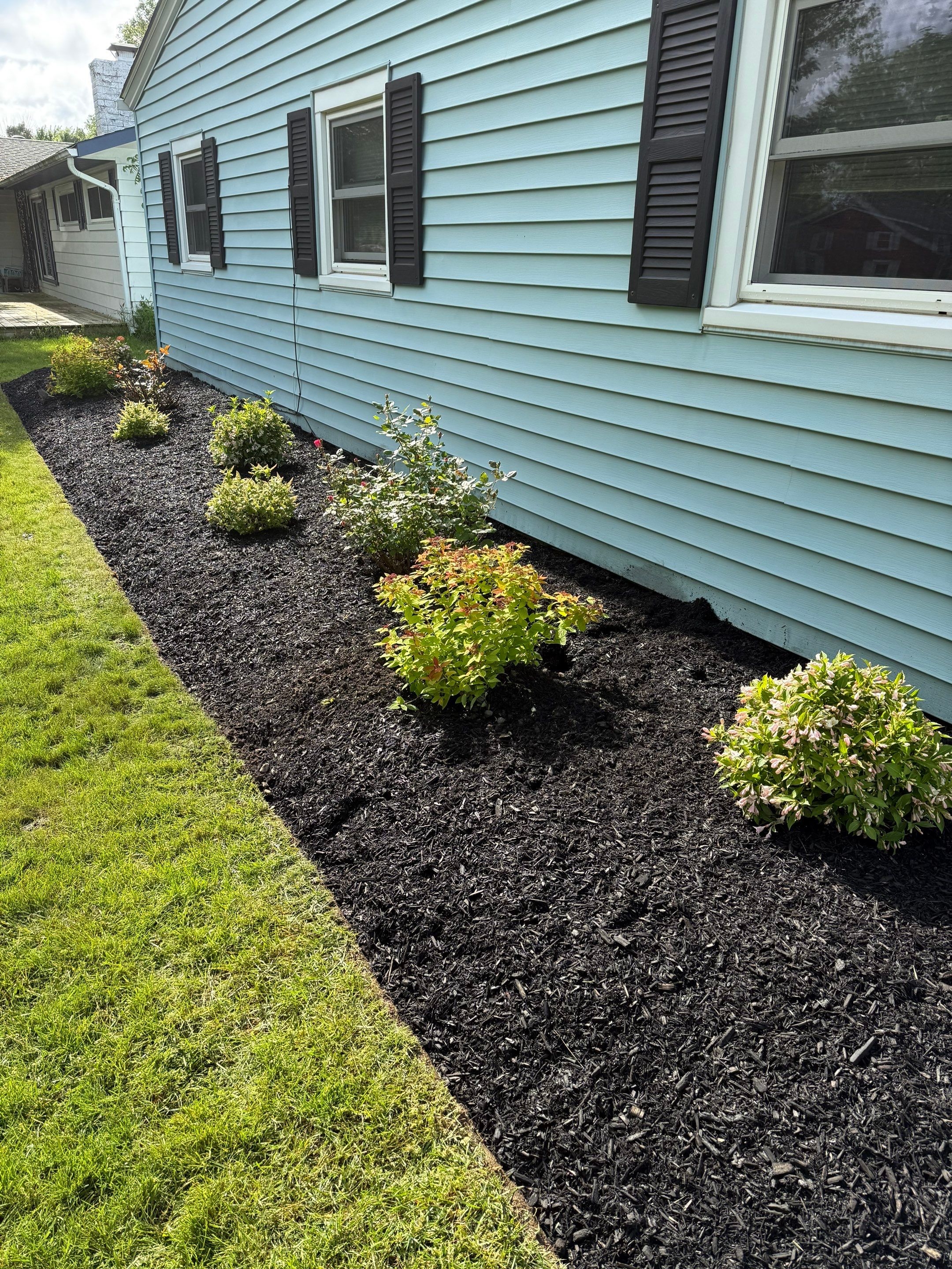 Grindstone Garden Install by Elm Rose Gardens
