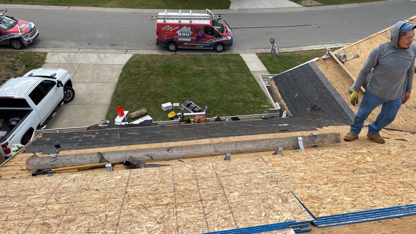 Roof Replacement using CertainTeed Landmark by 180 Contractors