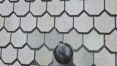 Roof Repair using CertainTeed Carriage House- Stonegate Gray