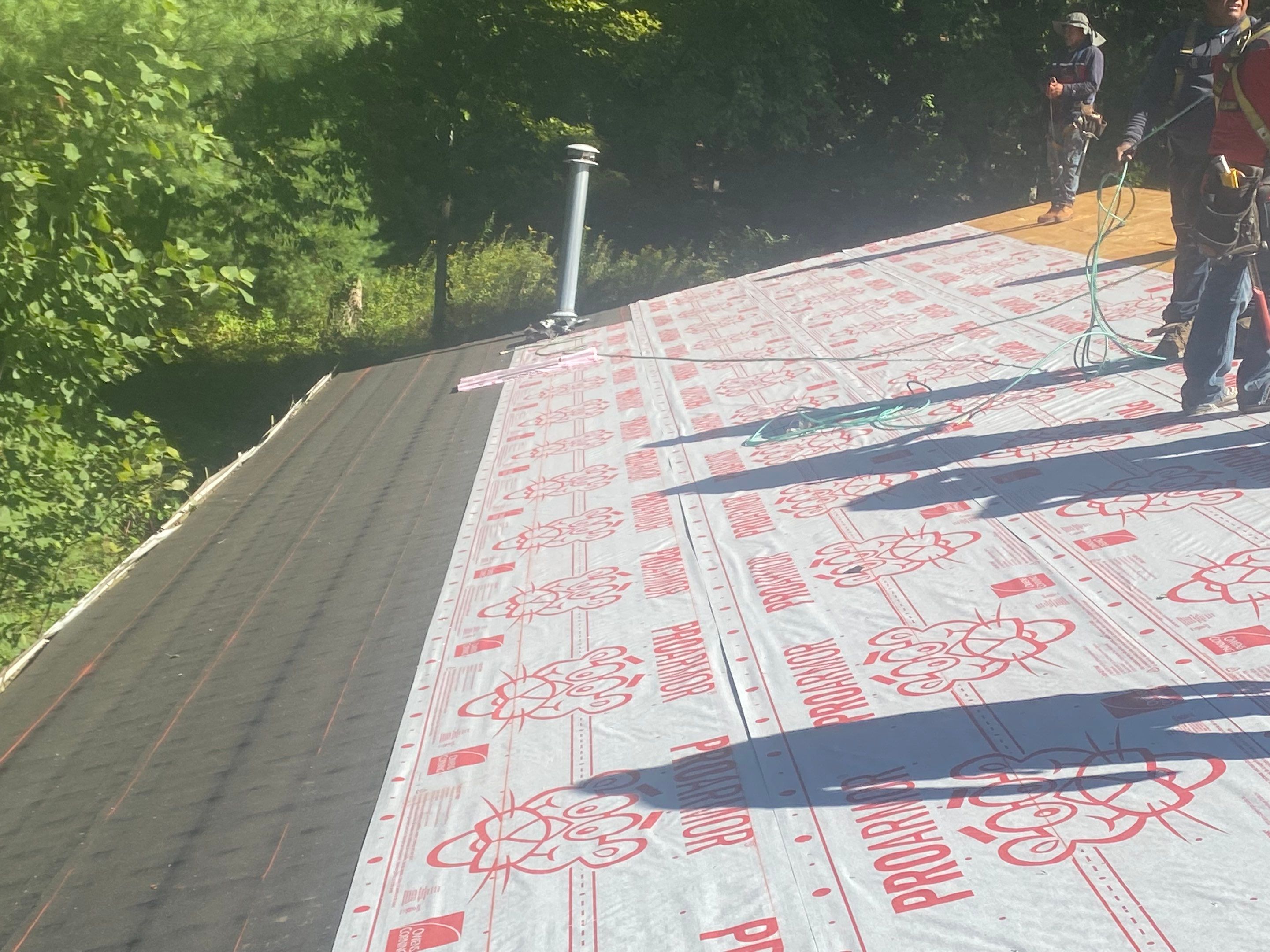 Commercial Roofing Installation using Owens Corning Duration by All Site Roofing