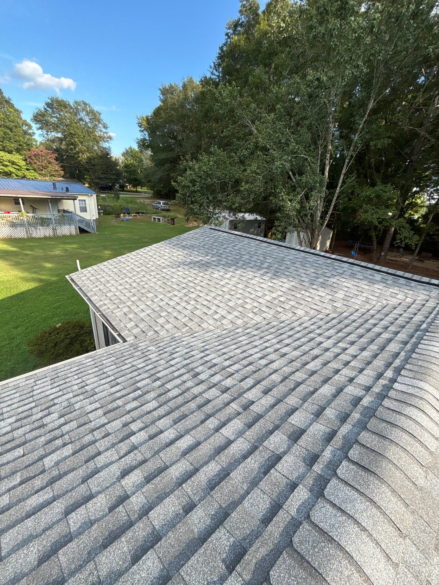 CertainTeed Pewter roof installation by Roofsters
