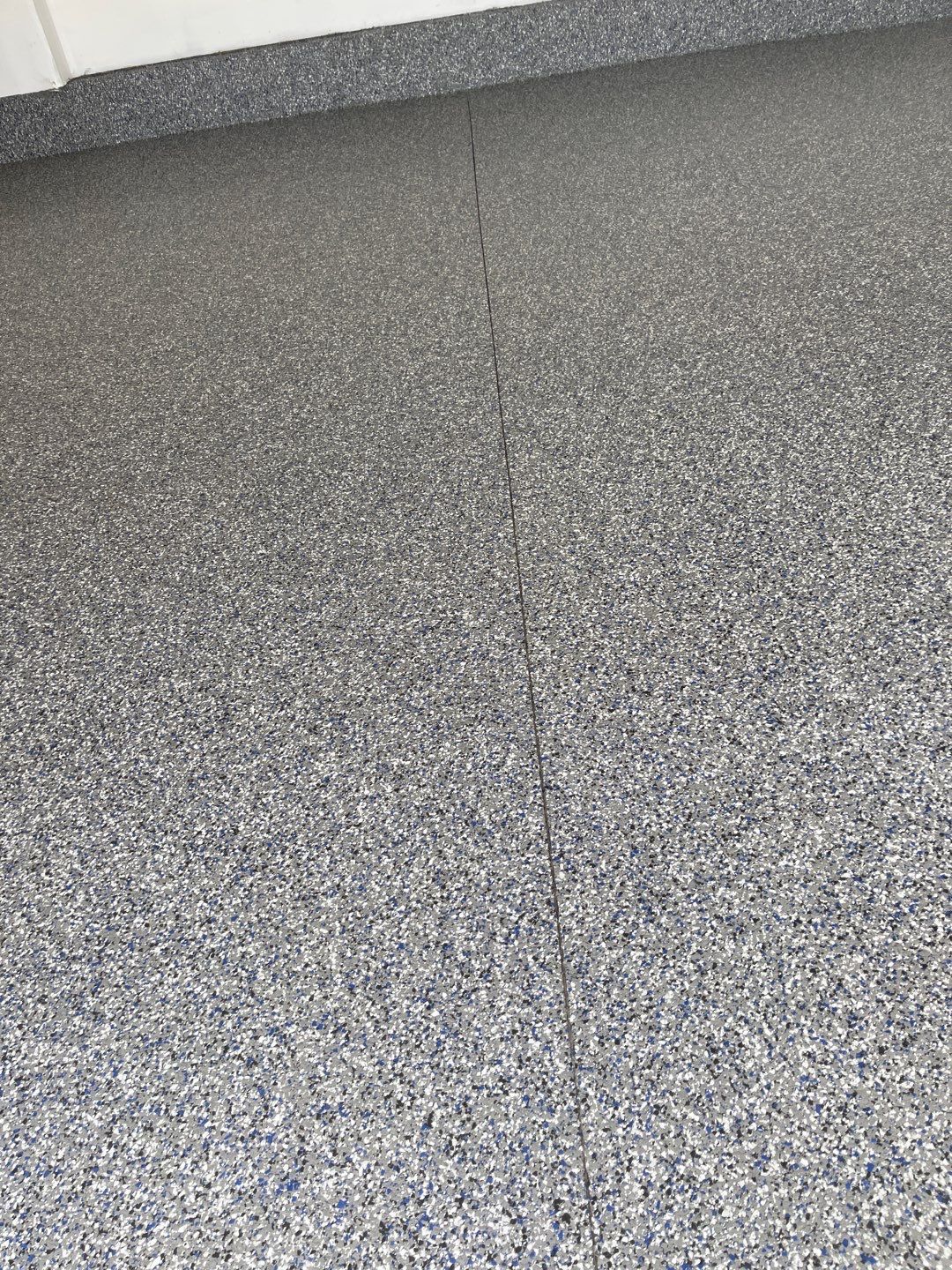 Garage Floor using Galaxy Blue by Your1DayFloor.com