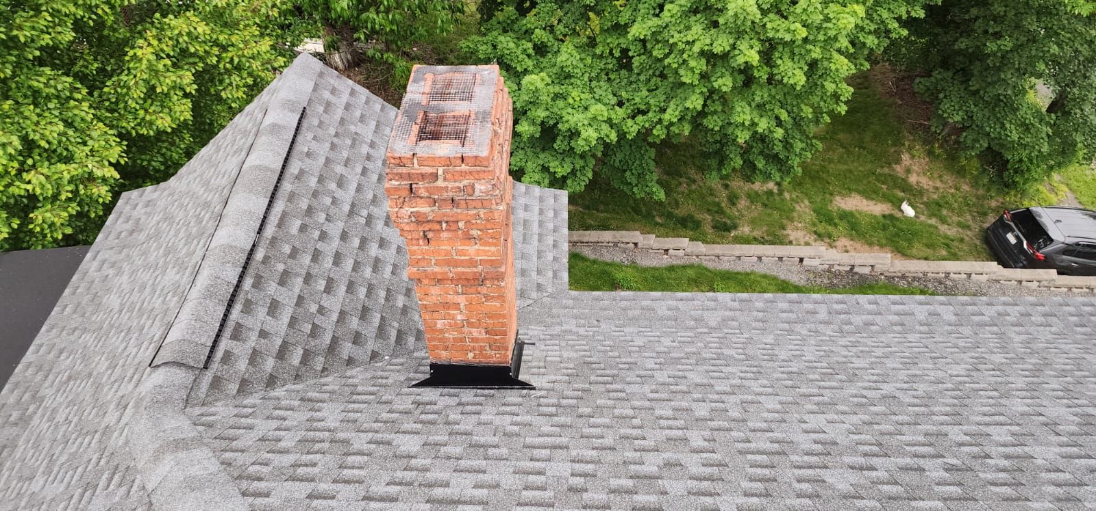 Residential Roofing Installation using GAF Timberline HDZ Pewter Gray by Rainstoppers Roofing