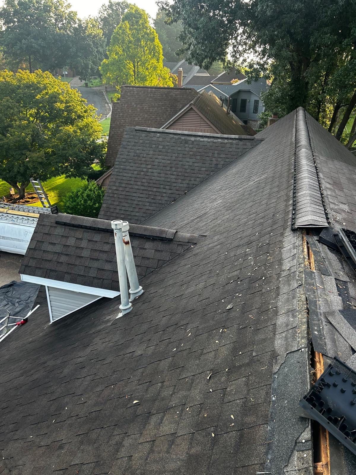 Residential GAF Timberline HDZ Roof Replacement in Cordova, TN by Revival Roofing Services