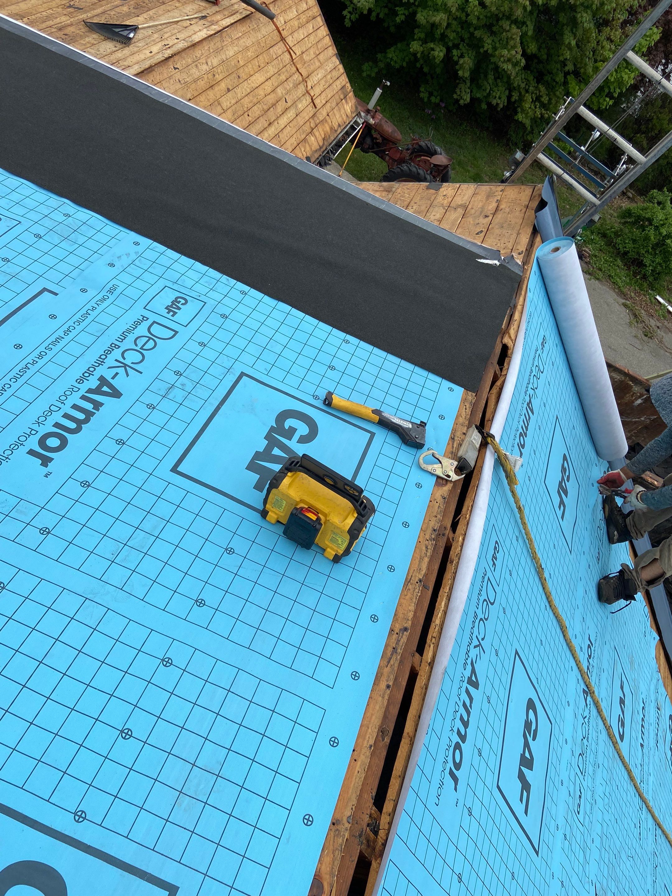 Residential Roofing Installation using GAF Timberline HDZ by Sensible Home Solutions