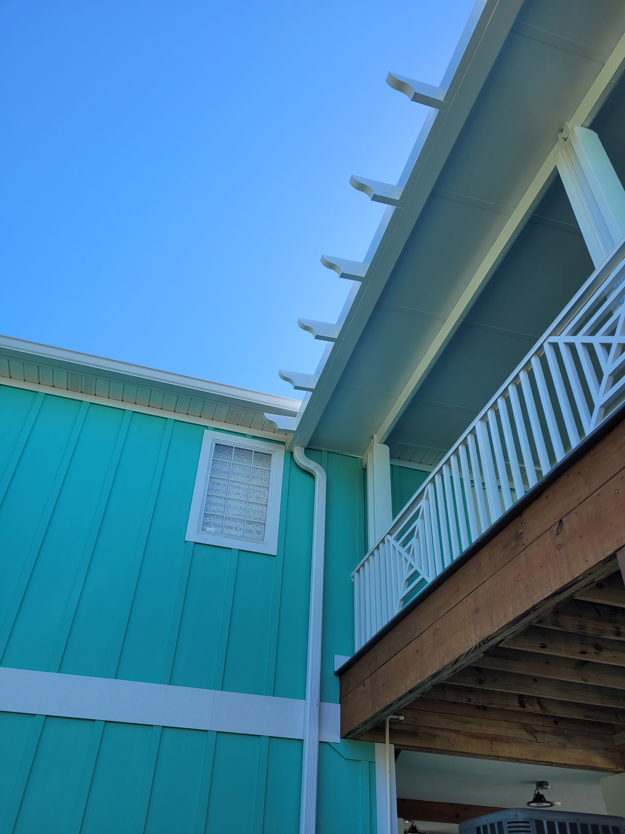 Elevated Patio Cover w/Pergola Trim by Titan Sunrooms