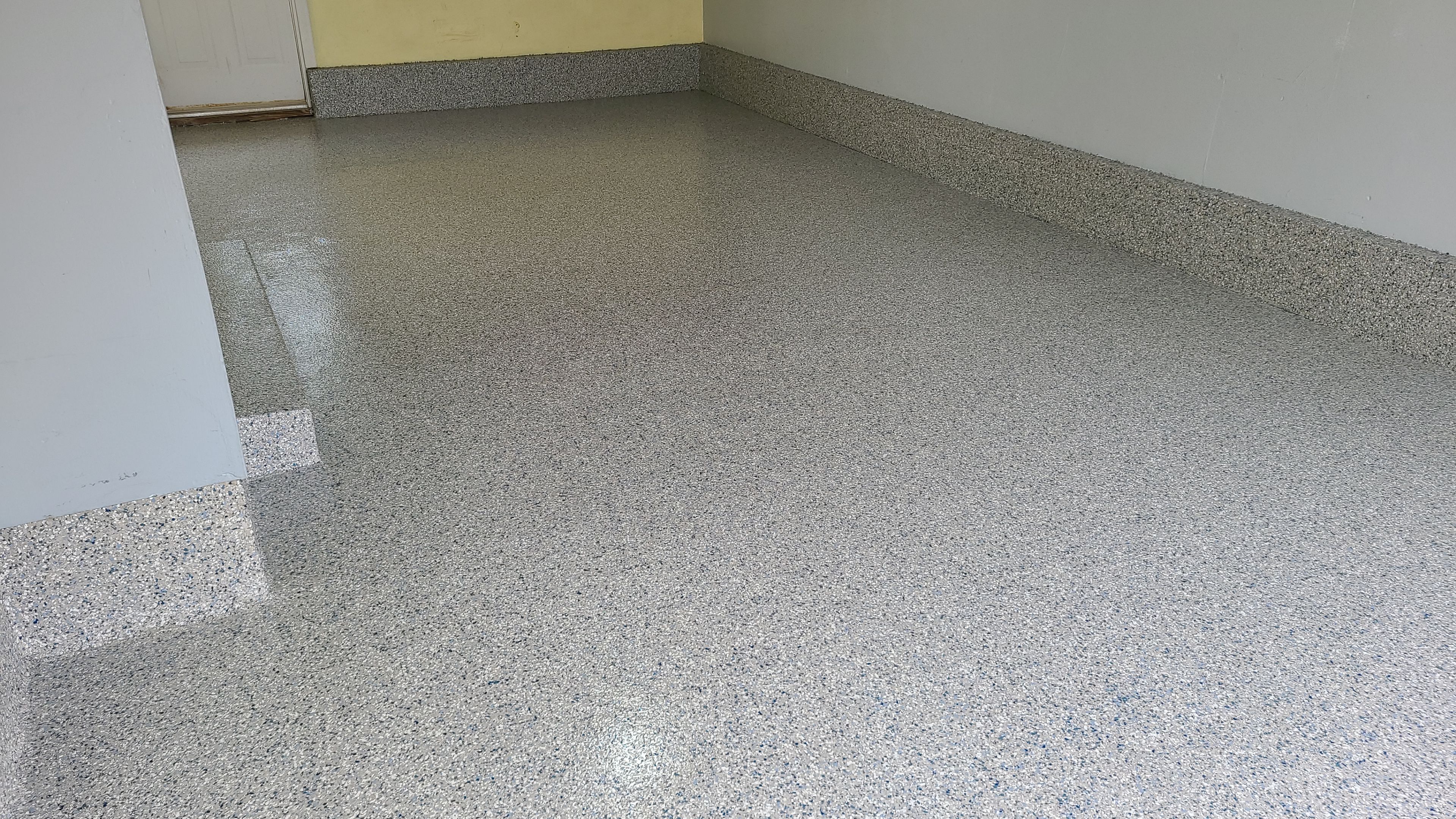 Single Car Garage in Stonewash - Austintown, OH by Alexander Concrete Coatings