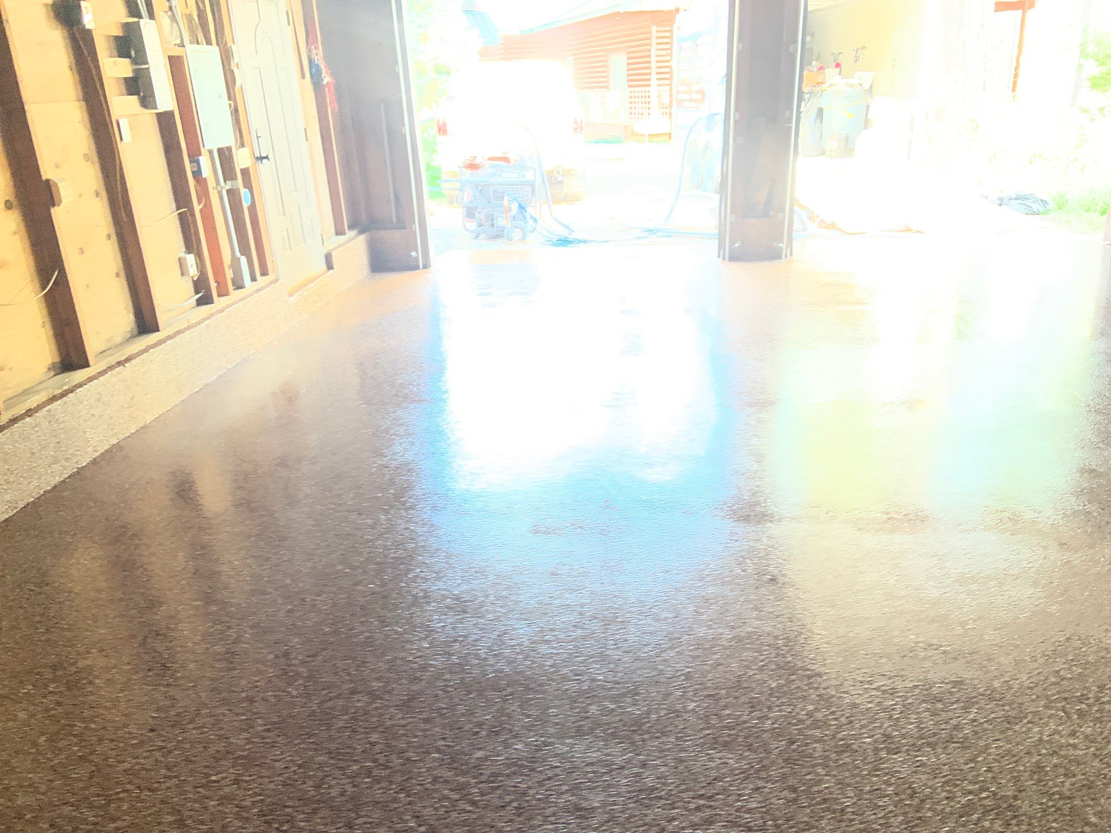 Countertop Transformation using Galaxy Colorway by Croc Coatings, LLC