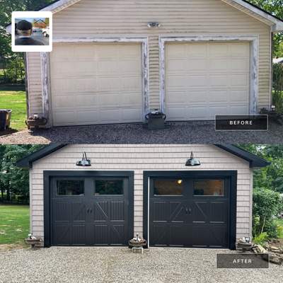 Garage Door Installation using Amarr Garage Doors