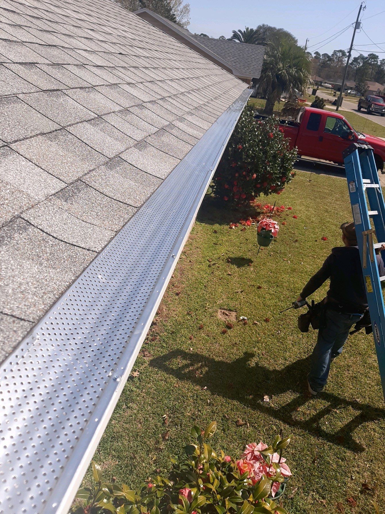 7-Inch Seamless Gutter System Upgrade in Pensacola FL by Gutter Professors