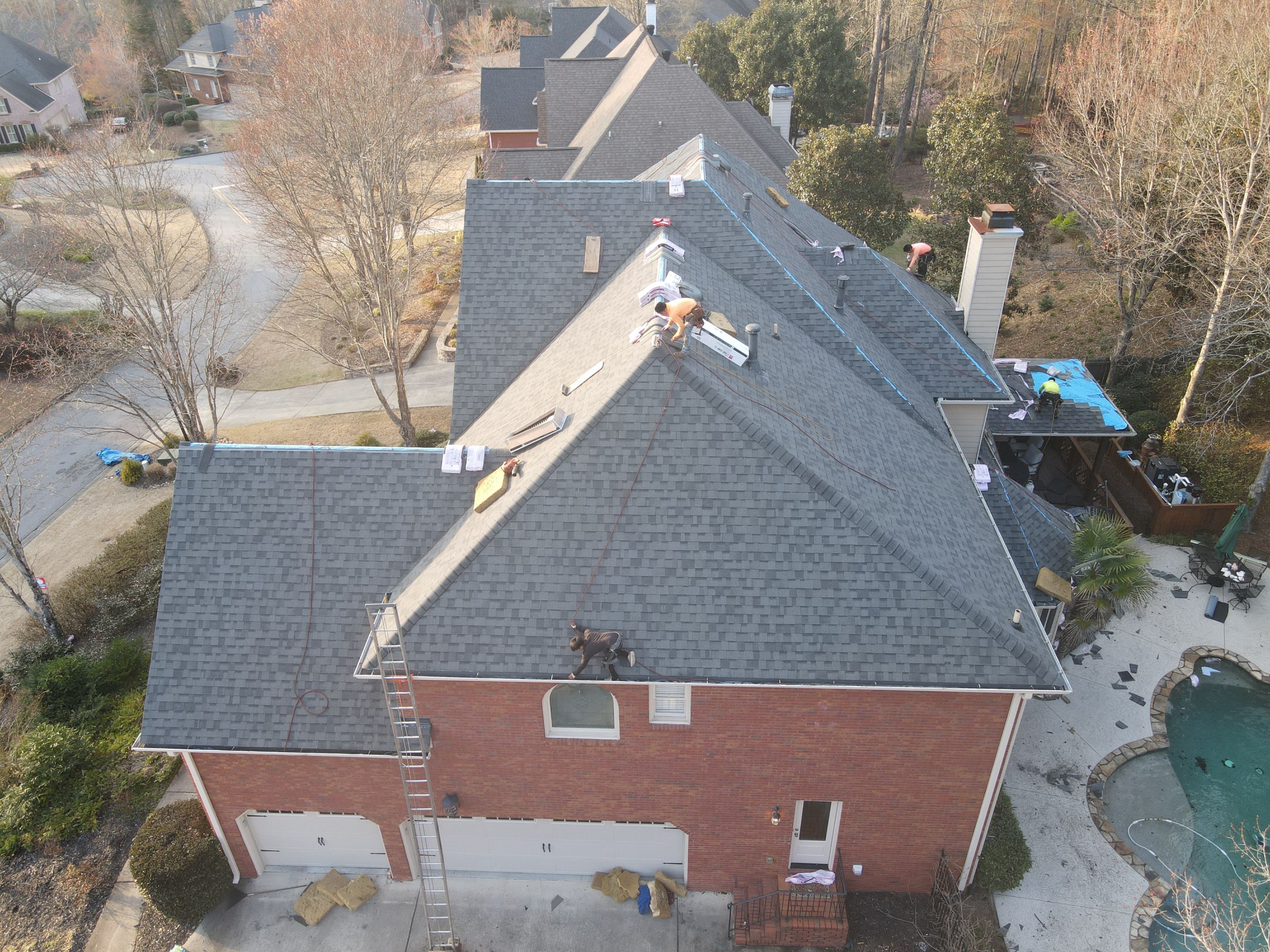 Duration TruDef Williamsburg Gray Residential Roofing Installation by Inspector Roofing and Restoration
