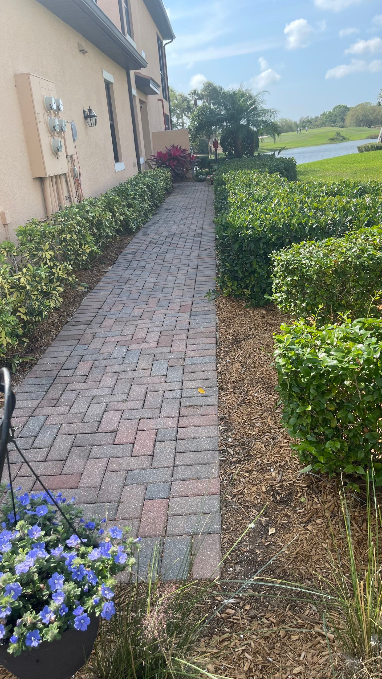 HOA Paver Driveway & Sidewalk Cleaning in Sarasota National, Venice, FL | Sunshine AquaWash by Sunshine AquaWash