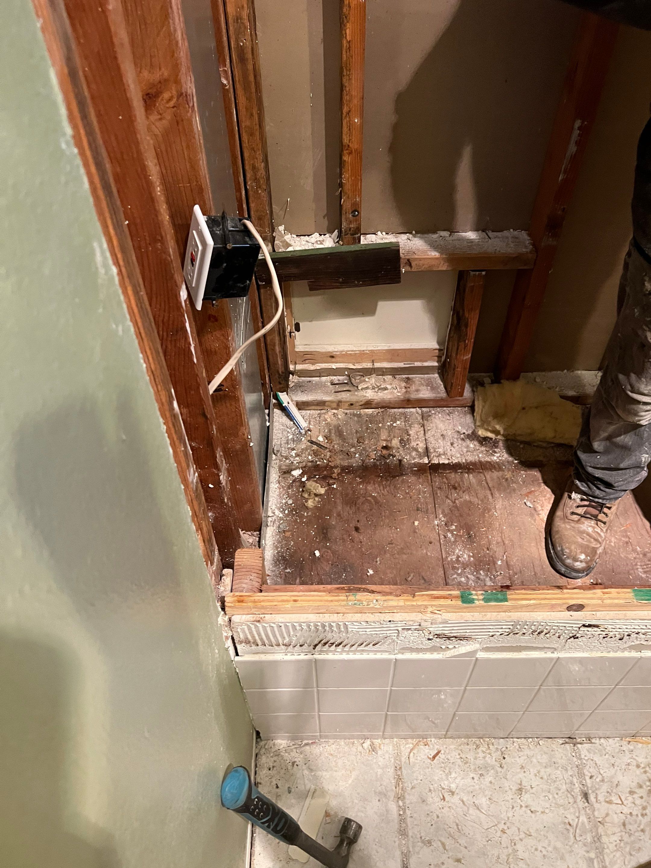 Tub and Shower Remodel by Anza Builders, Inc.