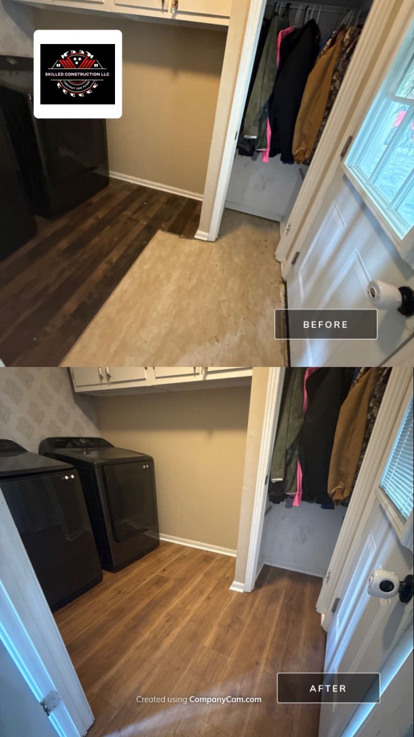 Flooring Job by Skilled Construction LLC