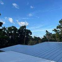 24ga 1" Nail-Strip Mill Finish by Total Roofing System The Metal Roof Experts