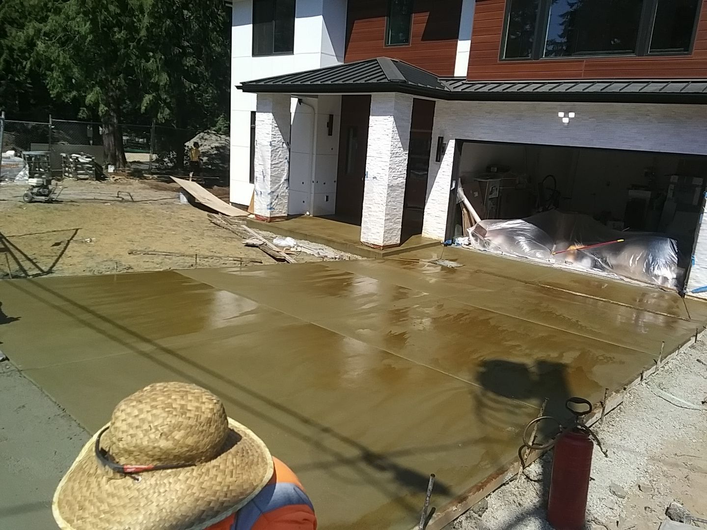 Ken | Driveway & Walkway Pour, Concrete Project by Jireh Asphalt & Concrete Inc 