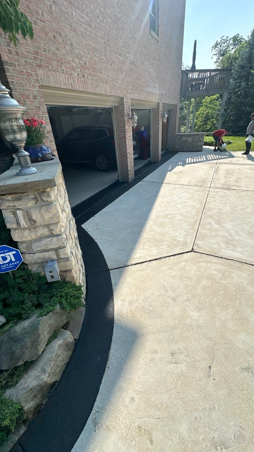 Driveway Walkway Patio Project in Canonsburg by Floors in a Day, Inc