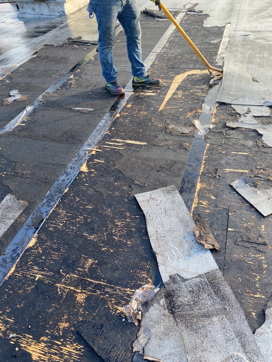 Commercial Roofing Installation using EPDM  by A Plus Exterior