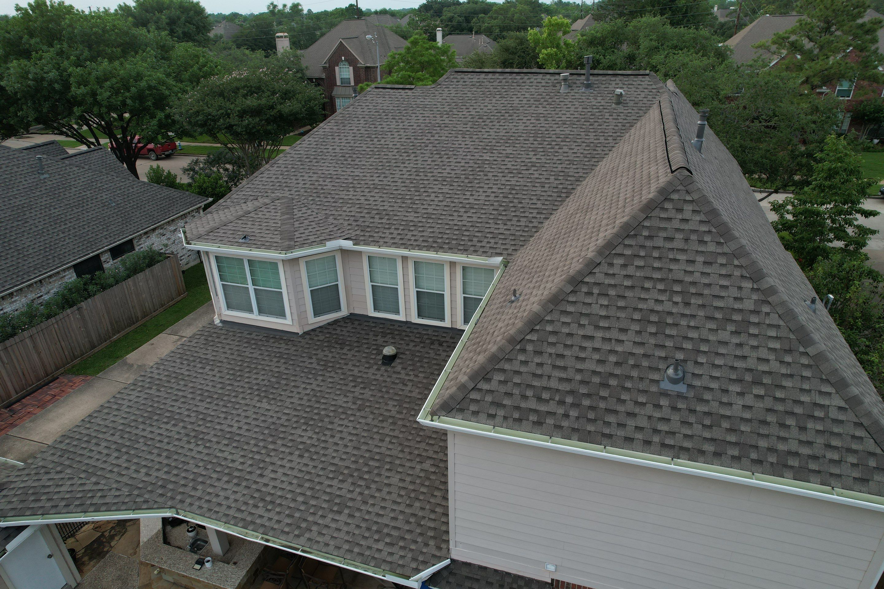 Residential Roofing Installation using GAF Timberline HDZ by Vlex Roofing