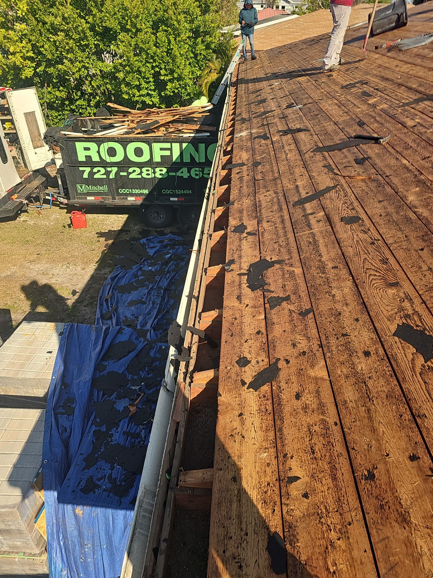 Project in Clearwater 33756 by Mitchell Roofing Company LLC 