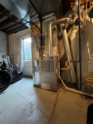 Dual Fuel Heat Pump Installation using 17.4 SEER2 Heat Pump