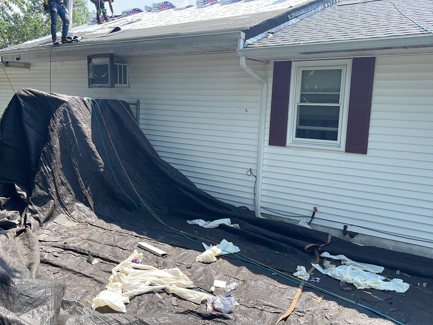 Residential Roofing Installation using GAF Timberline HDZ by Sensible Home Solutions