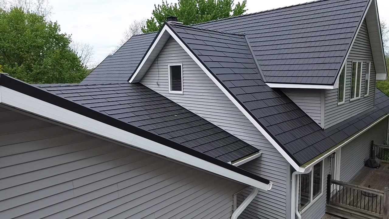 Luxury Metal Roof Transformation in Goshen, IN by 4Ever Metal Roofing
