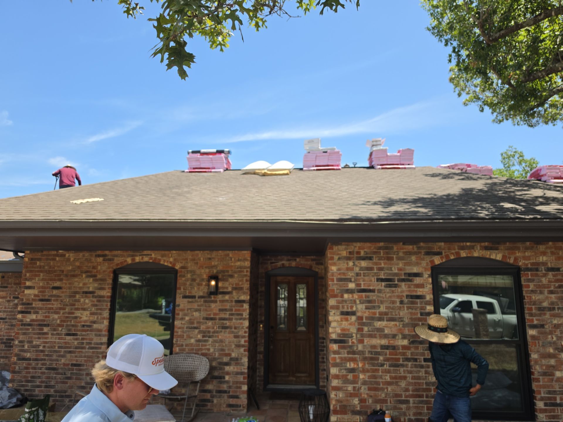 Tons of custom flashing and metal work in Circle c by REPS OF TEXAS