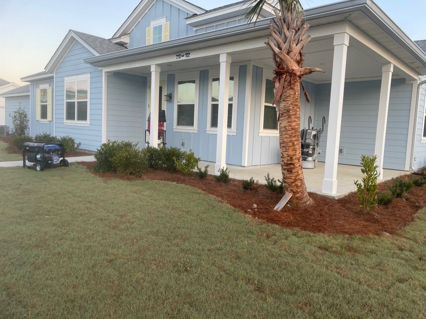 Front Patio Install by Innovative Concrete Coatings 