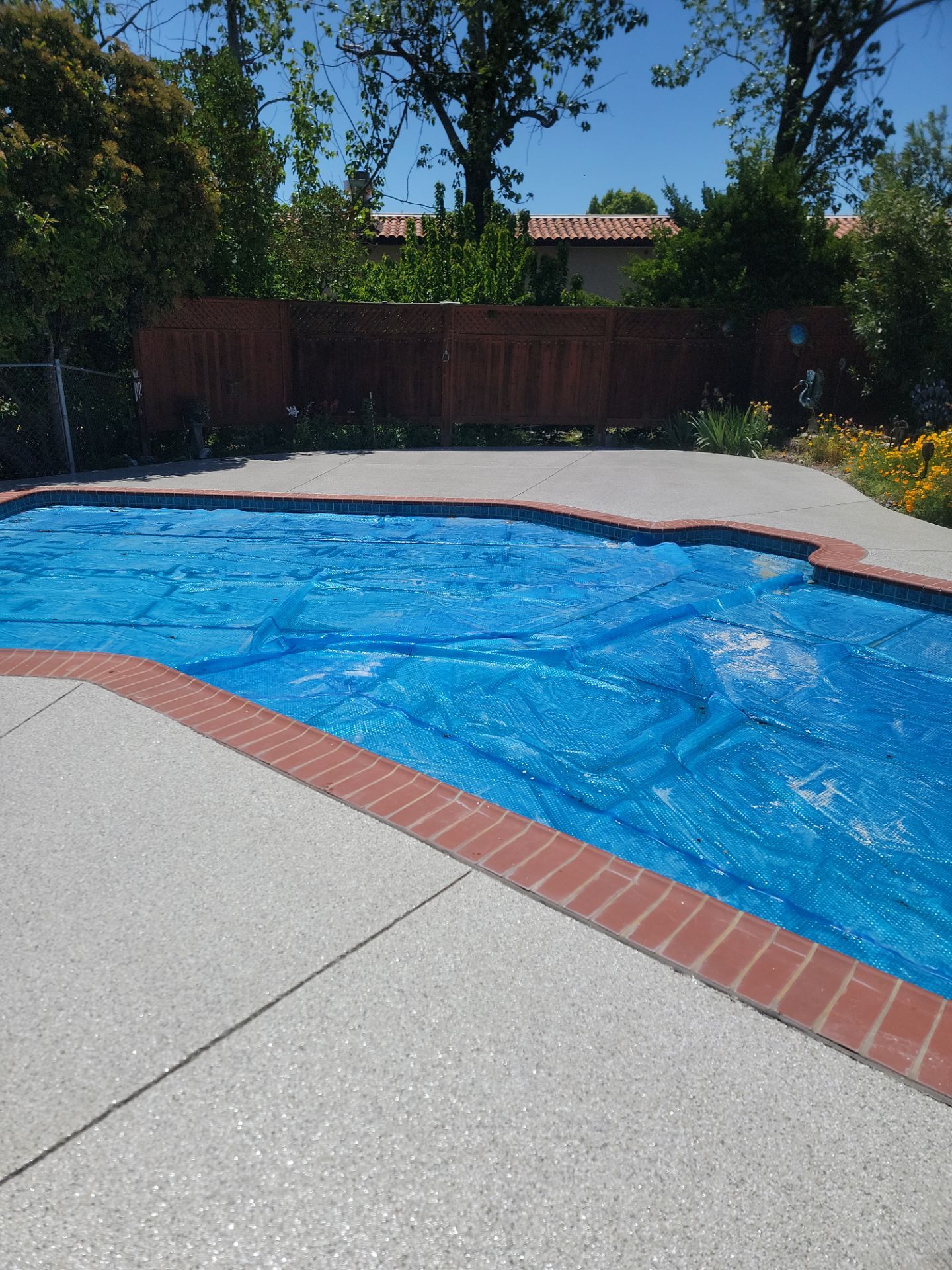 Custom Penntek Mount Everest Coating for Atascadero Pool Deck by MGP Coatings