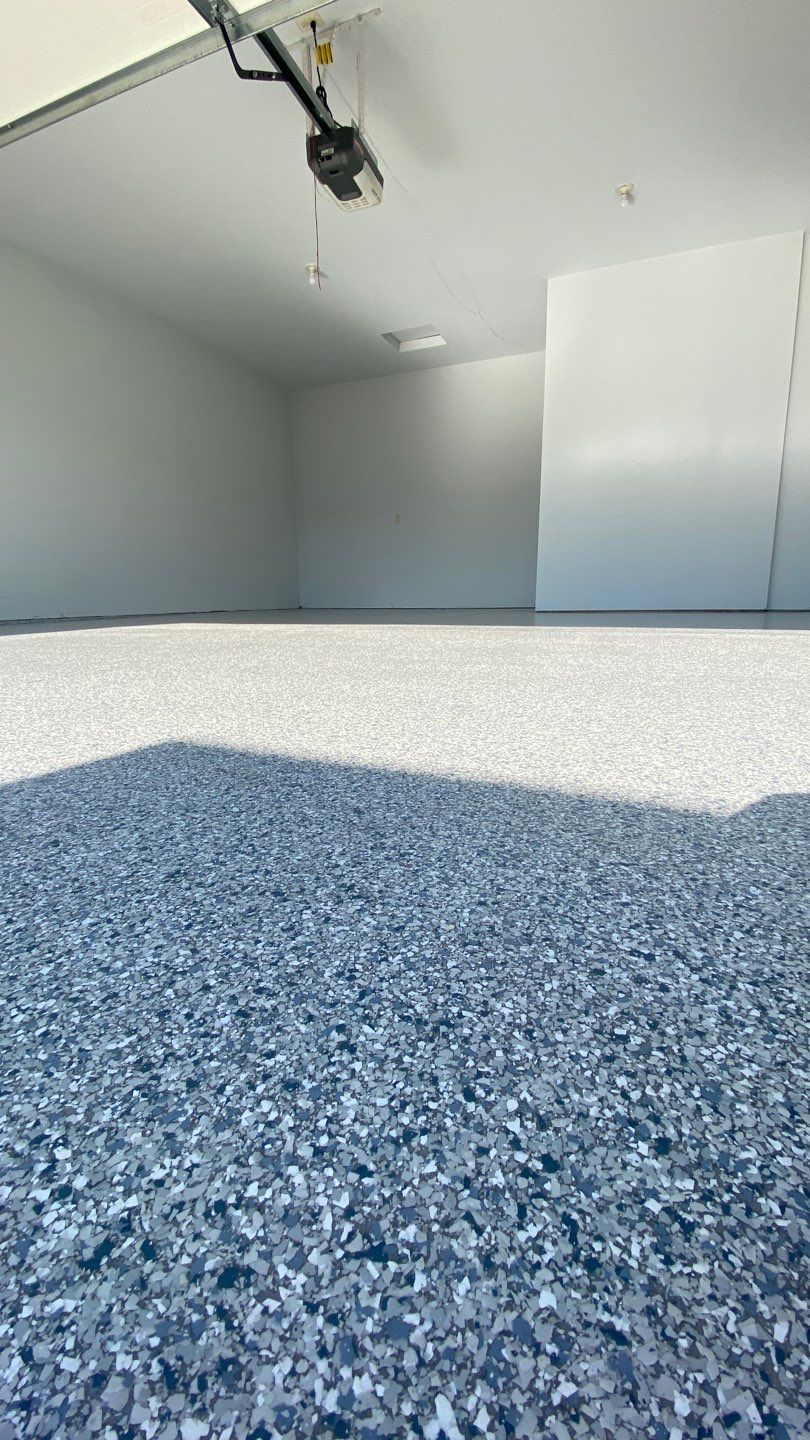 Garage using Tidalwave by Select Painting, Coatings & Garage Cabinets