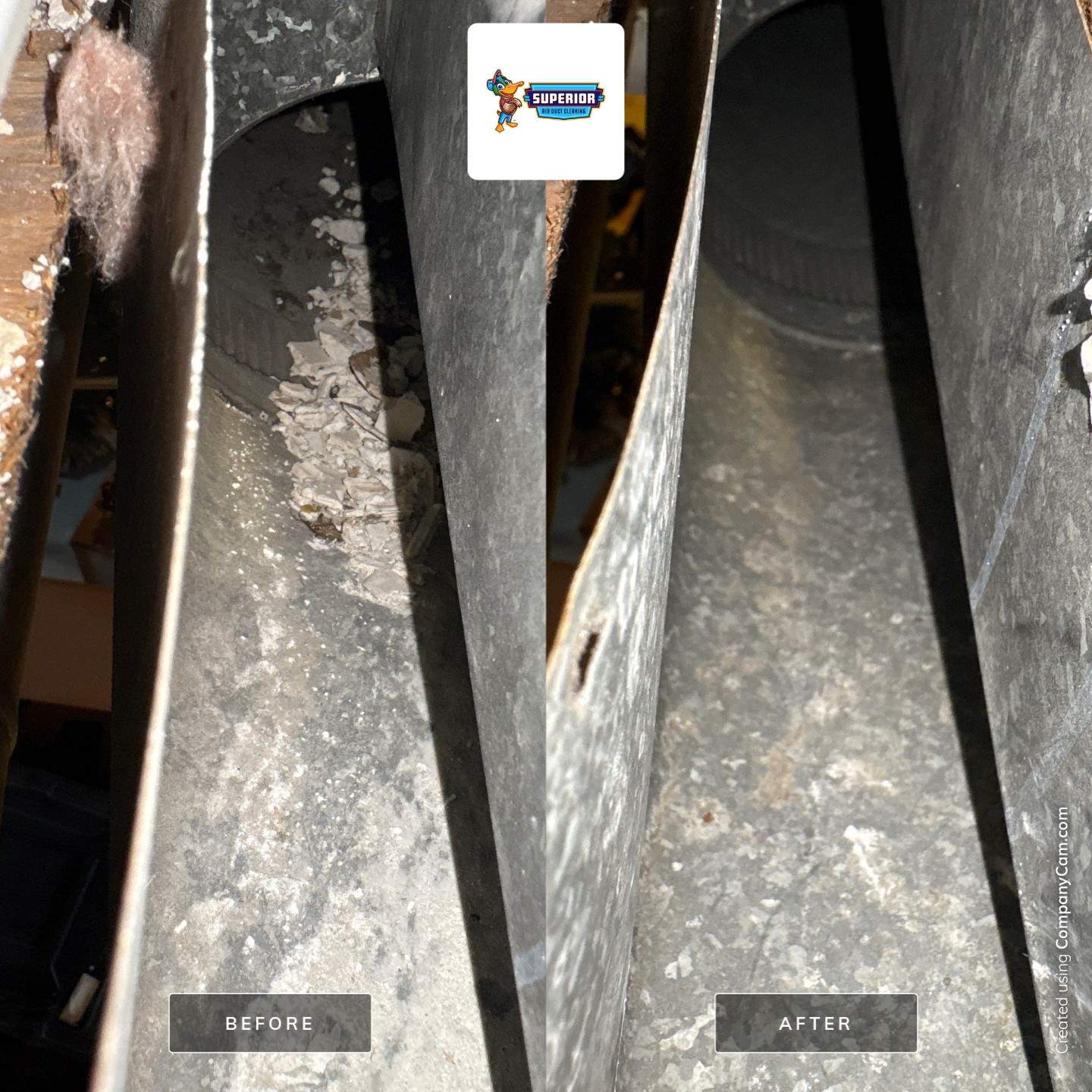 Air Duct Cleaning With a Vacuum Truck in New Castle, PA by Superior Air Duct Cleaning