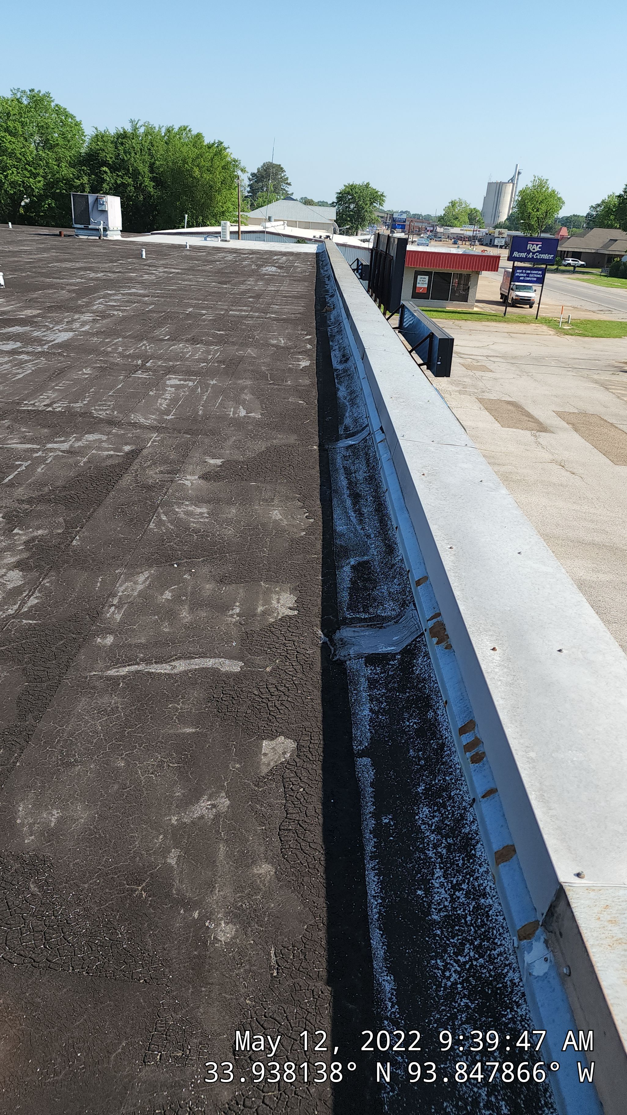 Commercial Roofing Installation using 50 mil PVC by Hostetler Roofing