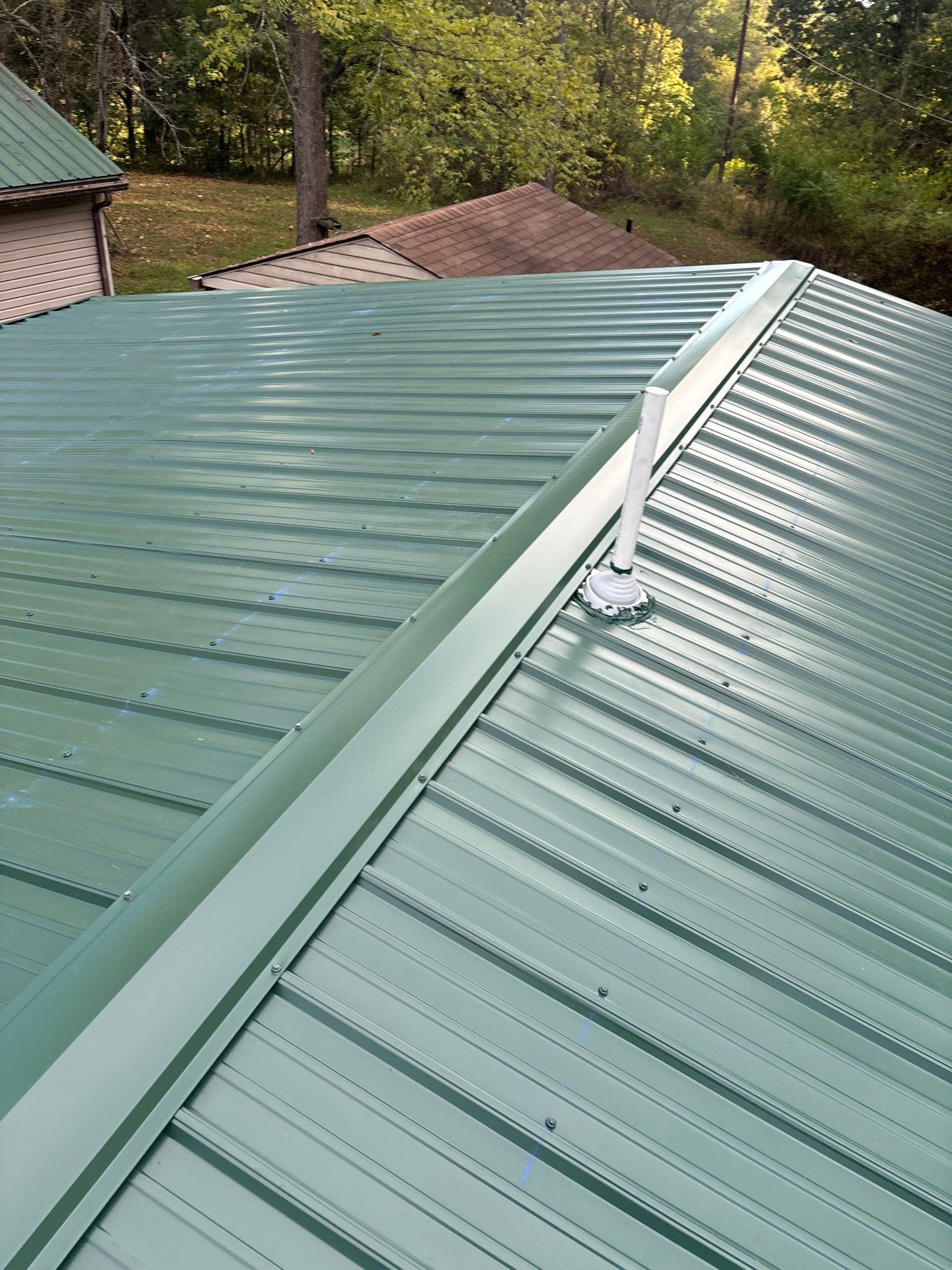 Residential Roofing Installation using Metal by Rainstoppers Roofing