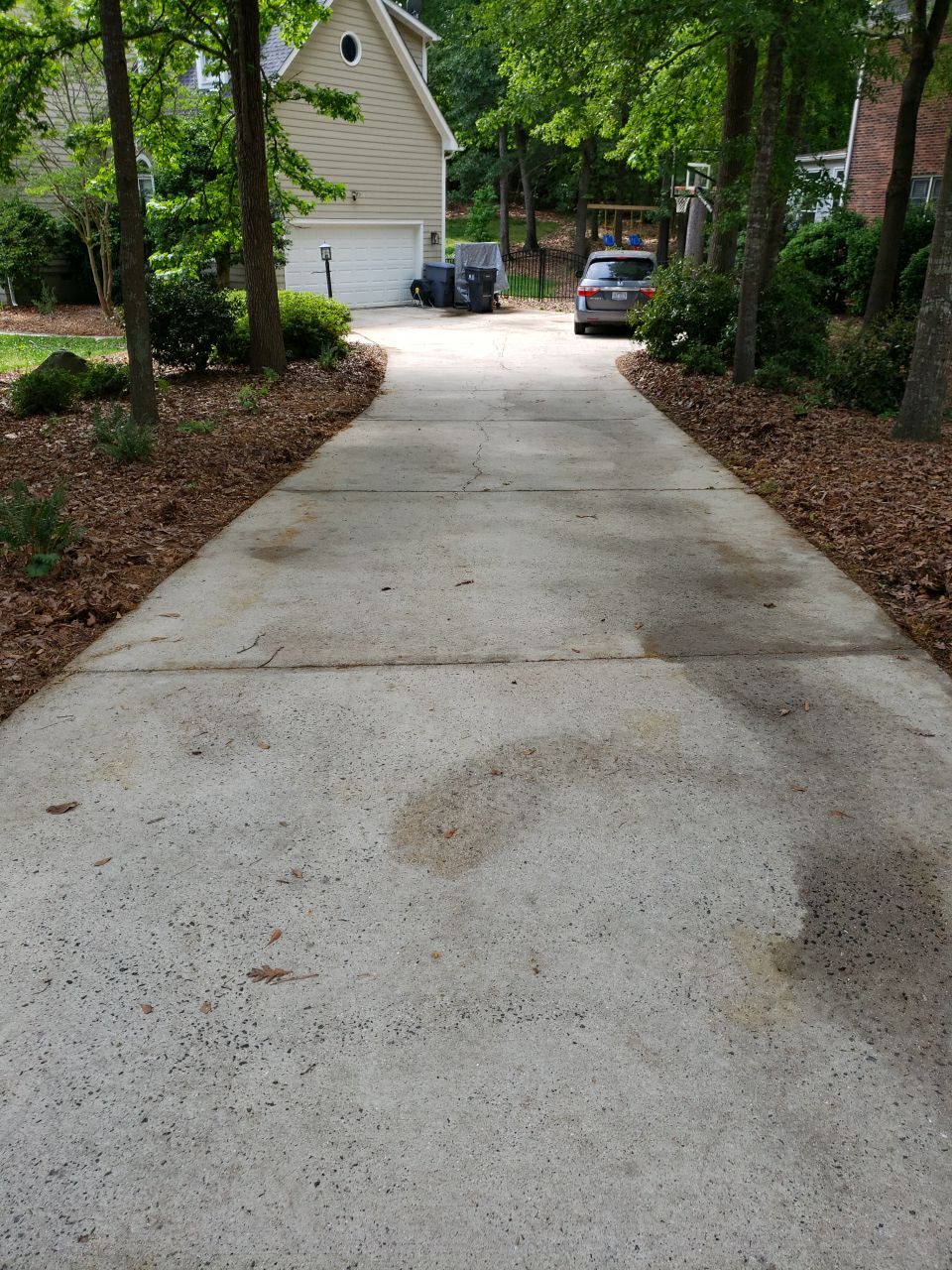 Gutter Cleaning using water by G&H Home Tech Pros LLC